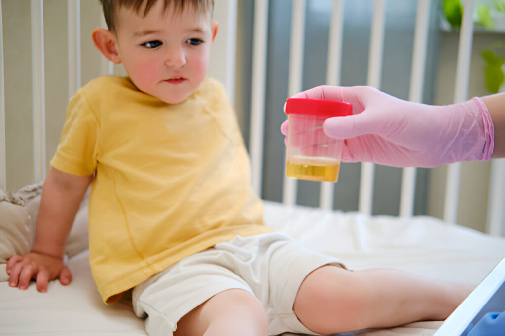 Urine infection in children