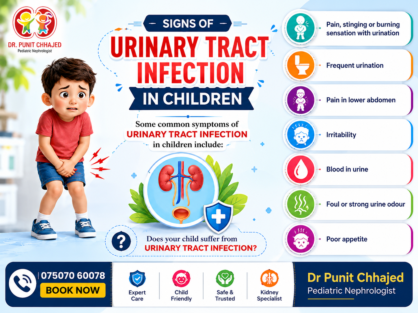 Pediatric UTI Treatment Pune